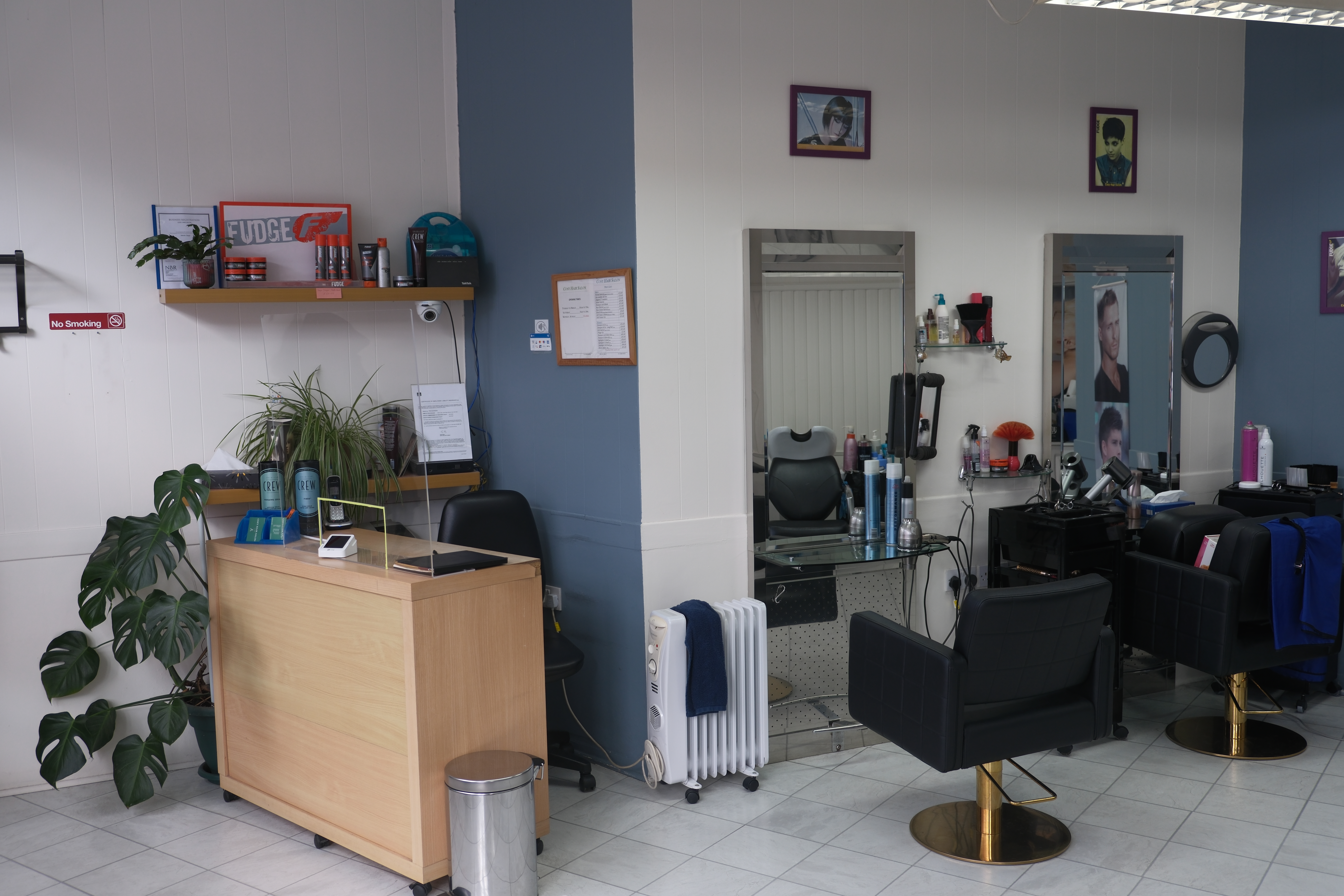 Inside Cosy Hair Salon